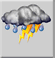 Thunderstorm, Lluvia débil, Showers, Algunas nubes Thunderstorm, Lluvia débil, Showers, Algunas nubes
