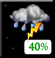 Tormentas elctricas temprano