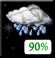 Lluvia fuerte